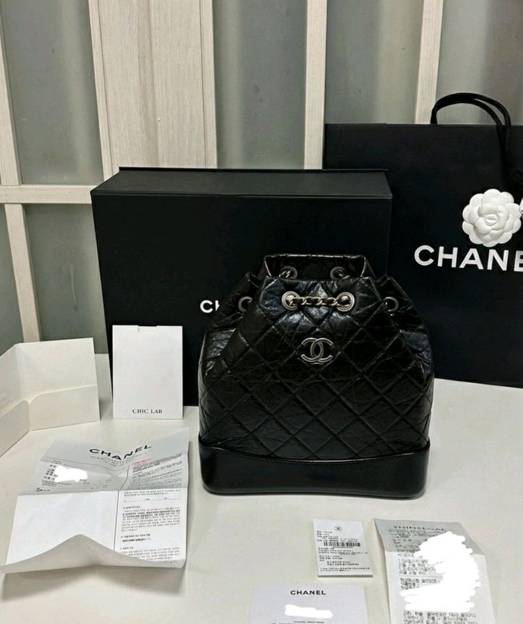 샤넬 가브리엘 백팩 블랙 내장칩 이미지