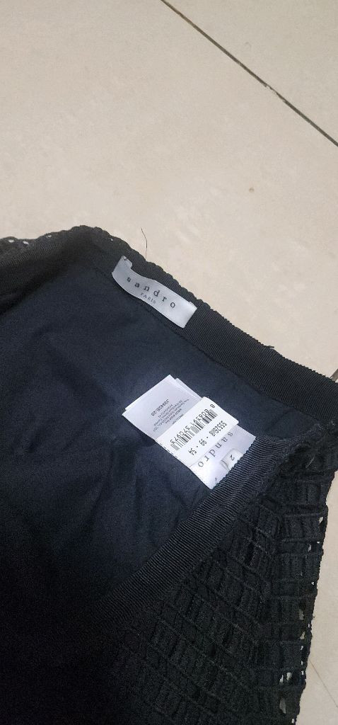 산드로 시스루 스커트 / 루에브르 블라우스 이미지