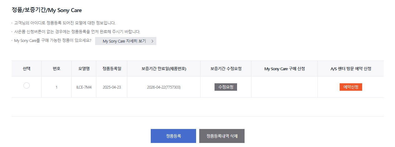 소니 A7M4 풀박스 및 풀구성 팝니다. 이미지