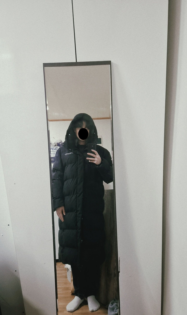 디스커버리 롱패딩 구스다운 점퍼 이미지