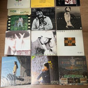 lp 레코드판 김민기 김광석 조동진 한대수 이상은 이문세 한영애 박인희 마이클잭슨 장필순 등 이미지