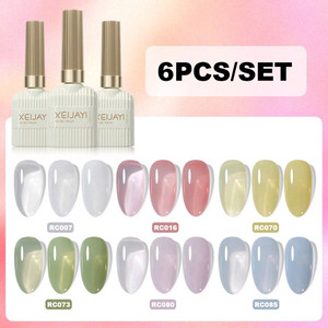 6종_유리알 시럽젤 파스텔젤네일 15ml 이미지