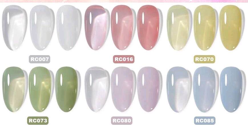 6종_유리알 시럽젤 파스텔젤네일 15ml 이미지