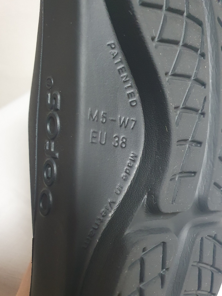240mm 우포스 슬리퍼 우아 슬라이드 블랙 이미지