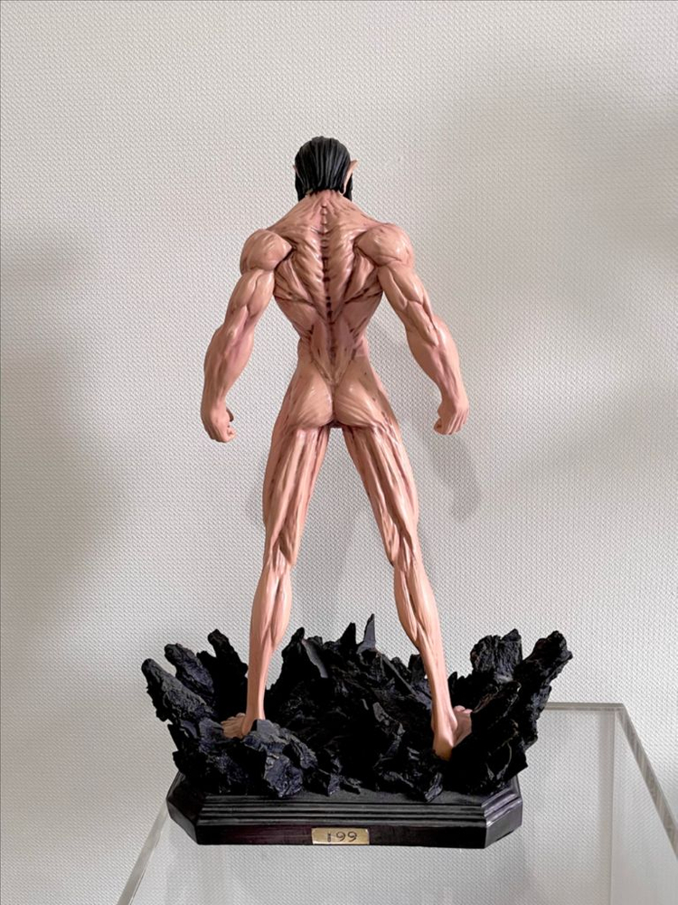 [희귀] 진격의거인 에렌 예거 레진 피규어 이미지