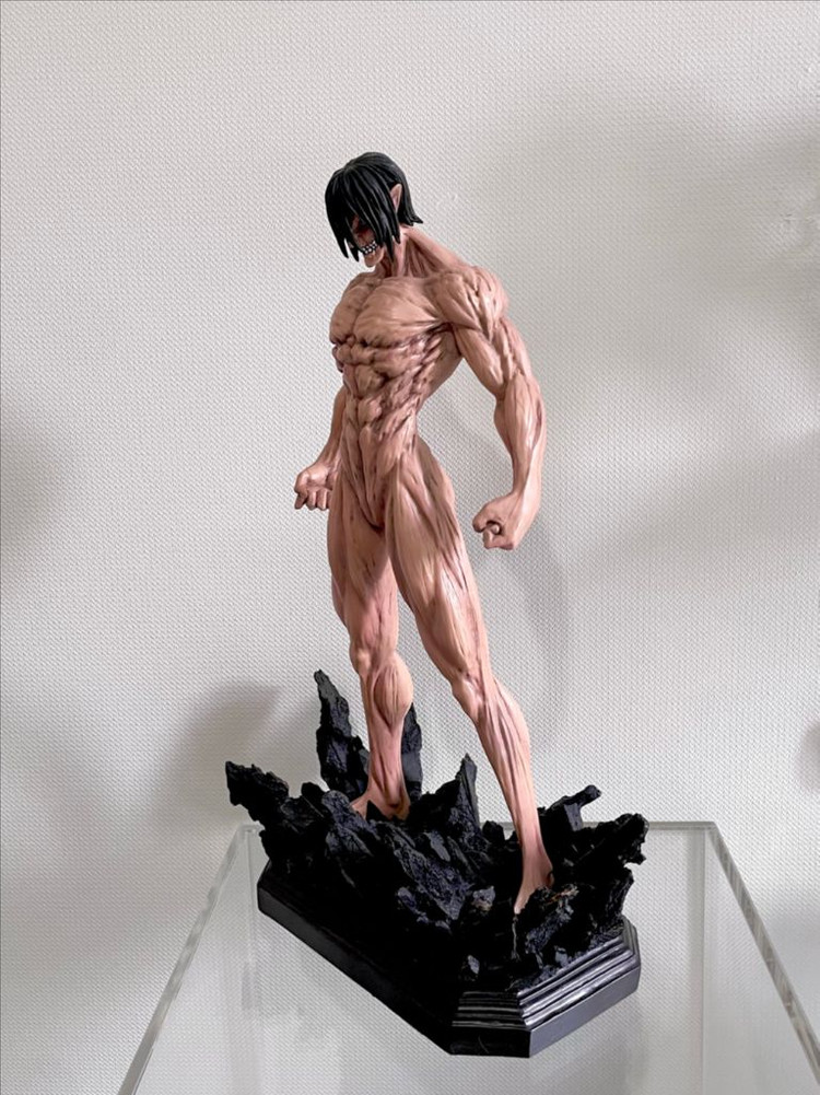 [희귀] 진격의거인 에렌 예거 레진 피규어 이미지