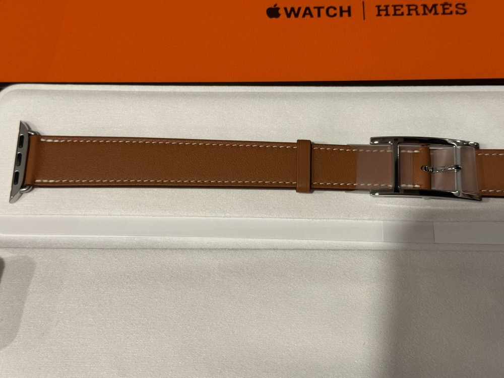 애플워치 에르메스 스트랩, Hapi 더블 투어 42mm 골드 이미지