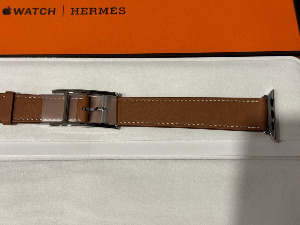 애플워치 에르메스 스트랩, Hapi 더블 투어 42mm 골드 이미지