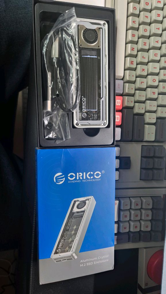 삼성 980 PRO NVMe SSD 2TB/오리코 M.2인클로저 USB4 판매 이미지