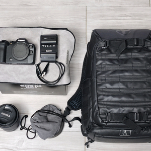 캐논 풀박 Eos r6 mark2 + 24-105L + 텐바 백팩 이미지