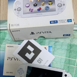 A급 소니 PS비타 PS Vita 2세대 화이트 팝니다. 이미지