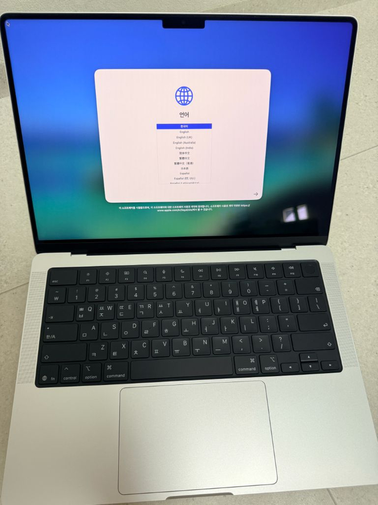 맥북 프로 14 m5 16 / 1tb 실버 안전결제 가능 이미지