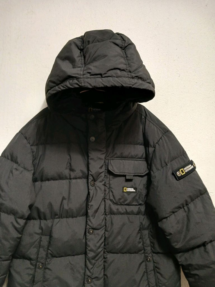(인기굿)네셔널지오그래픽 키즈 주니어 패딩 다운점퍼 후드 사이즈 150 이미지