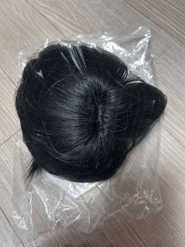 앞머리 정수리 부분가발 이미지
