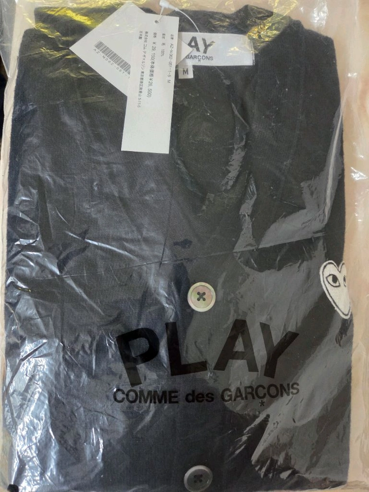 꼼데가르송 PLAY 가디건 M 새상품 이미지
