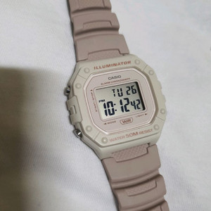 카시오 시계 w218h 이미지