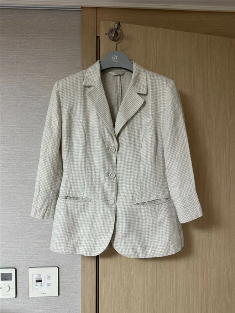ORR 오르 체크 블레이저 자켓 이미지