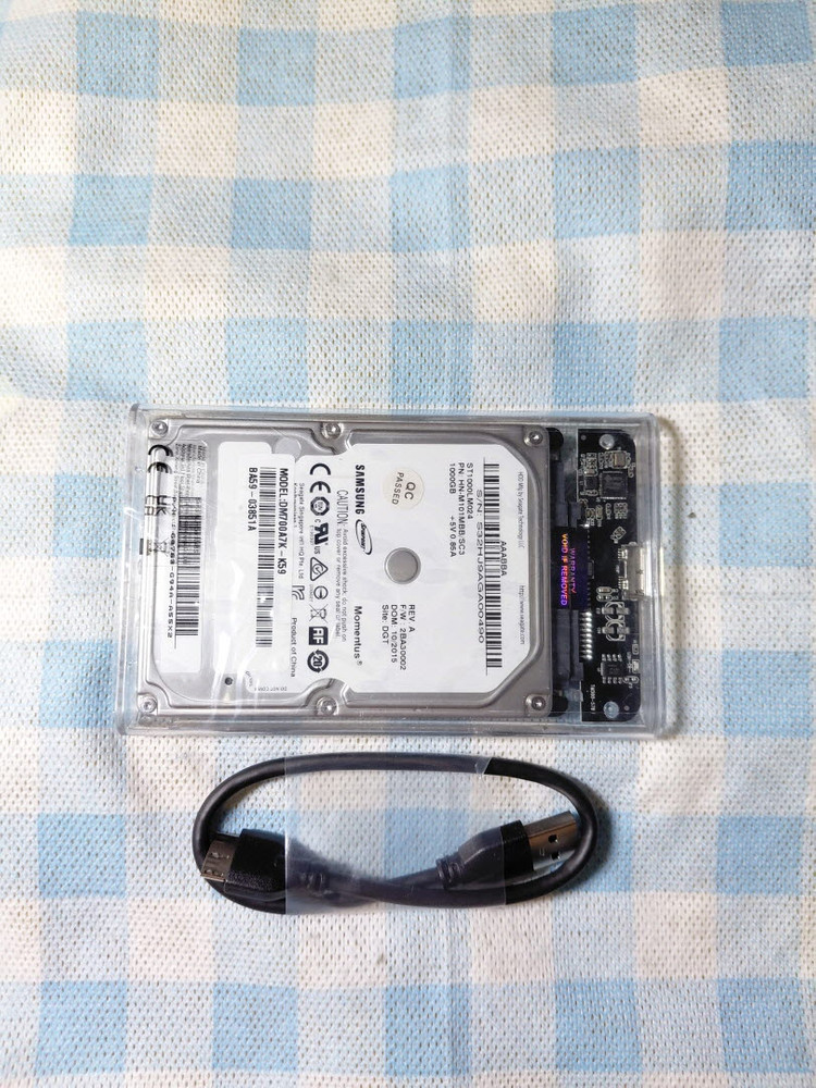 외장하드 삼성 HDD 1TB USB3.0 이미지
