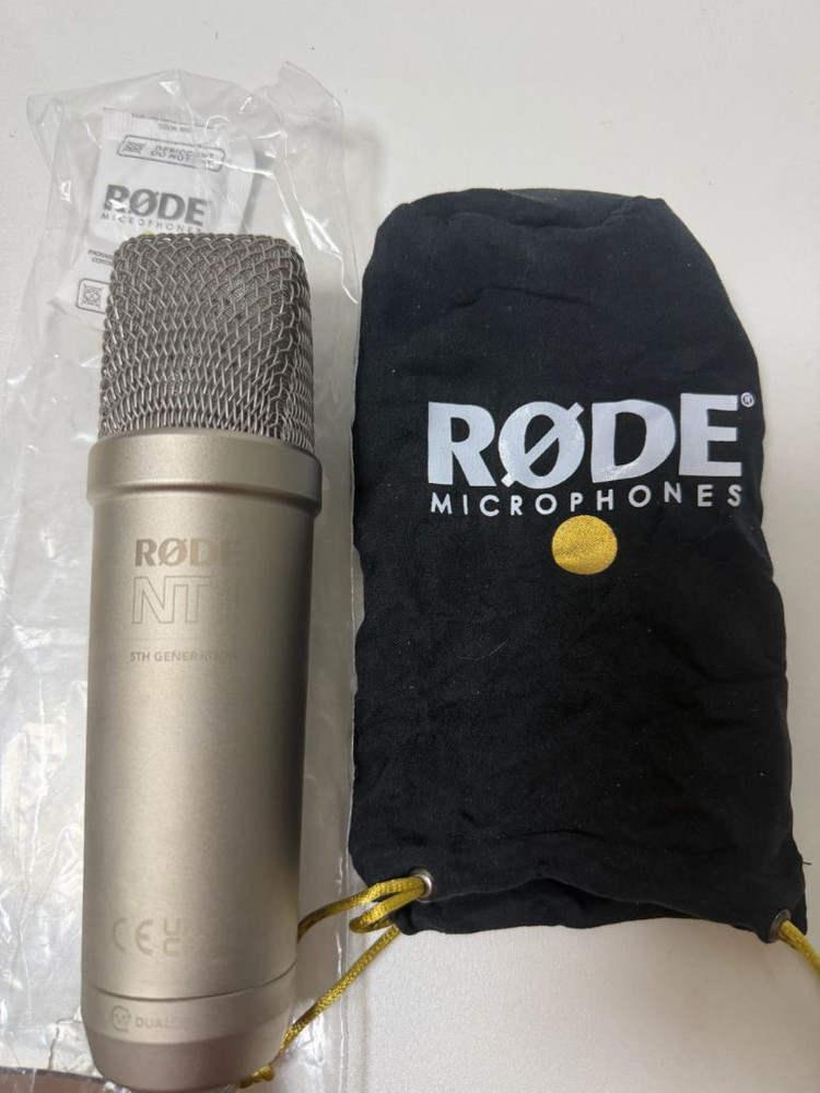 RODE NT1 5세대 풀박스 콘덴서 마이크 로데 마이크 이미지
