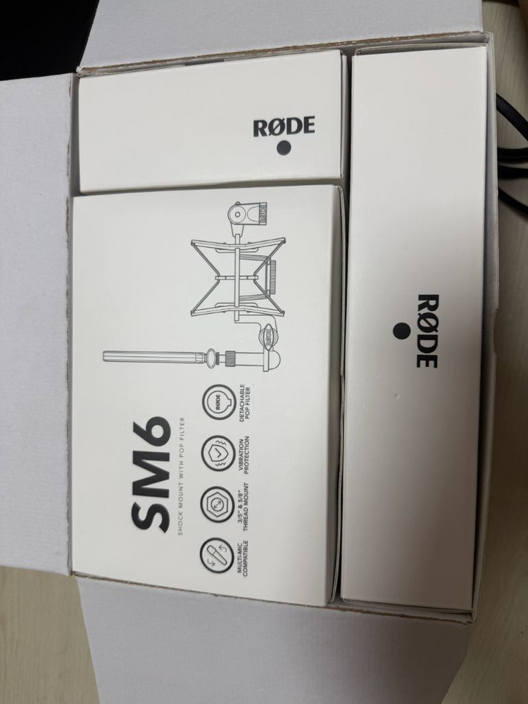 RODE NT1 5세대 풀박스 콘덴서 마이크 로데 마이크 이미지