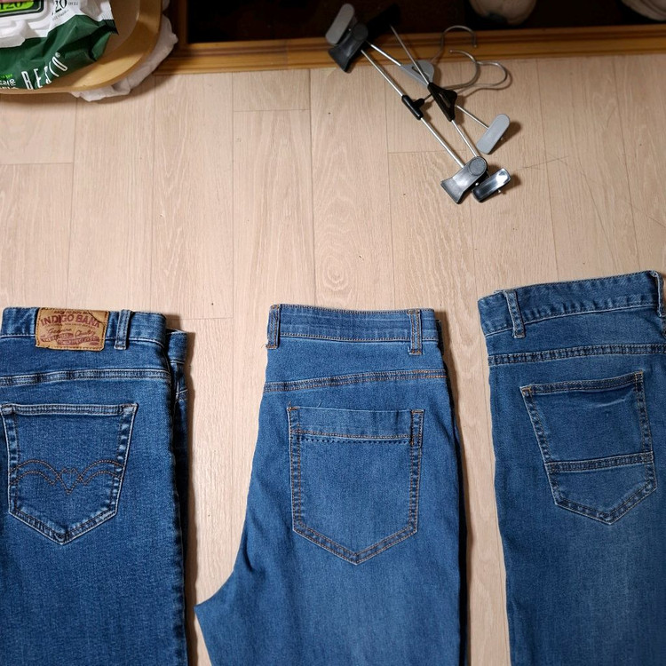 인디고뱅크 청데님 팬츠32+브랜드청바지 이미지