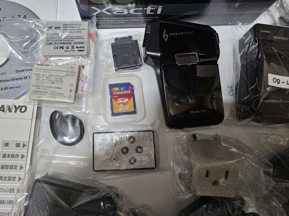 [새거][풀박]산요 작티 C6올드디카(캠코더) SANYO Xacti C6 이미지