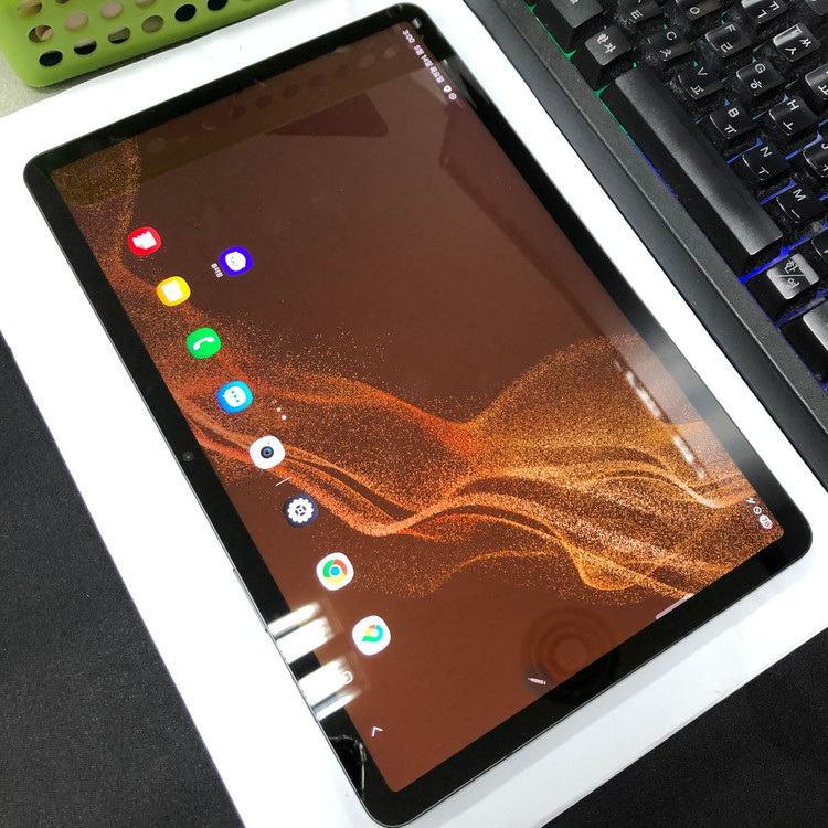 갤럭시탭 S8 5G 256GB 블랙 AA급 중고탭(펜+자석케이스 포함) 영상용 업무용 213361 이미지