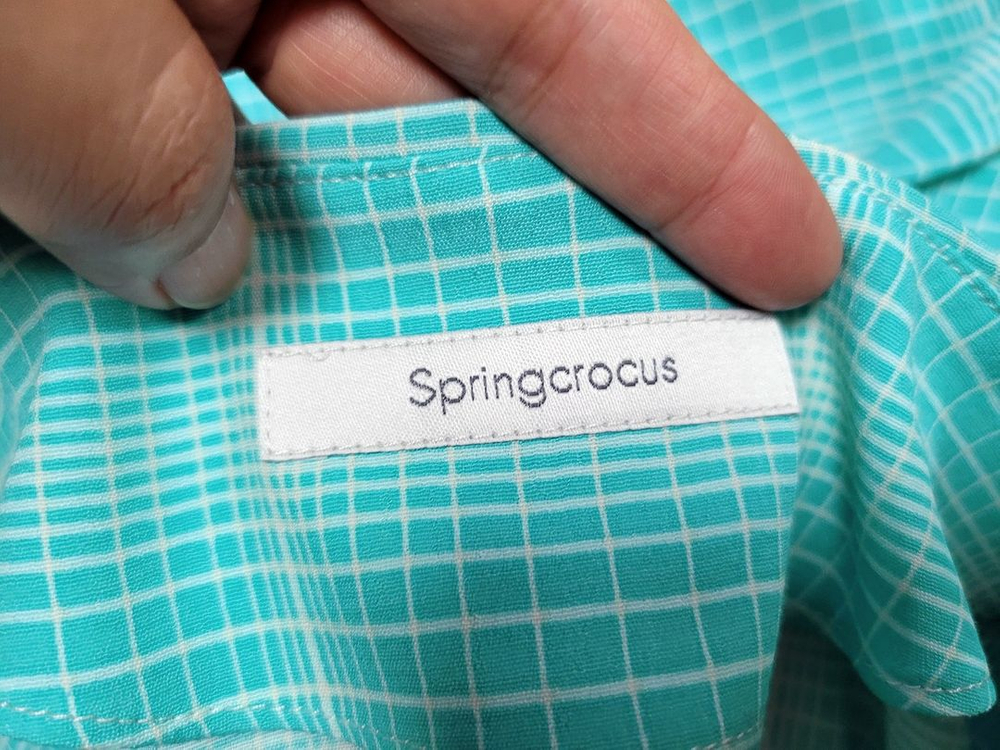 스프링크로커스(springcrocus) 체크원피스 55-66 새상품 이미지