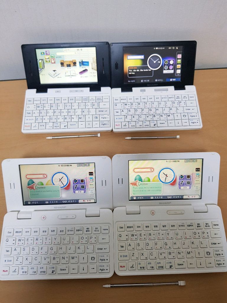 샤프 em1 em300 em400 em600 전자사전 이미지
