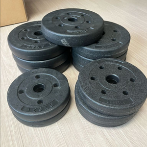PVC 원판 바벨 덤벨 이미지