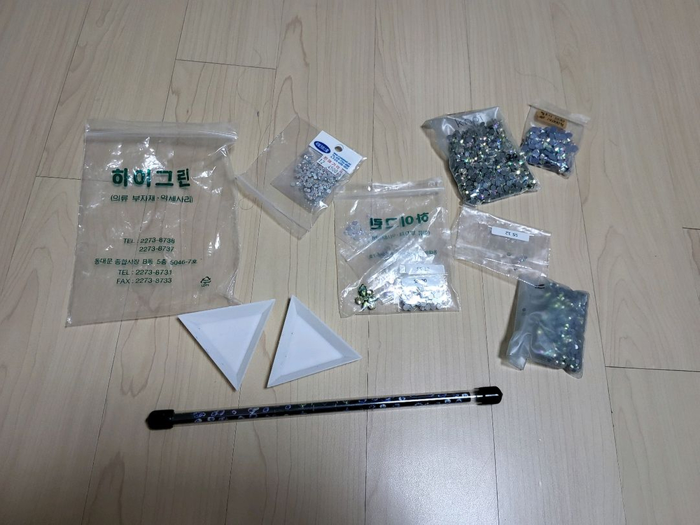 여성용 라틴댄스화, 큐빅 부자재 팔아요 이미지