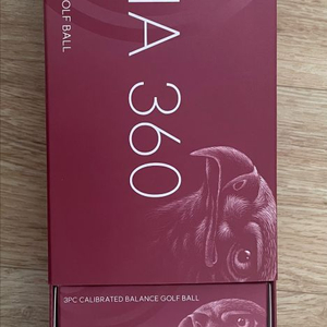3피스 리얼라인 시그마 360 골프공 8개입니다 이미지