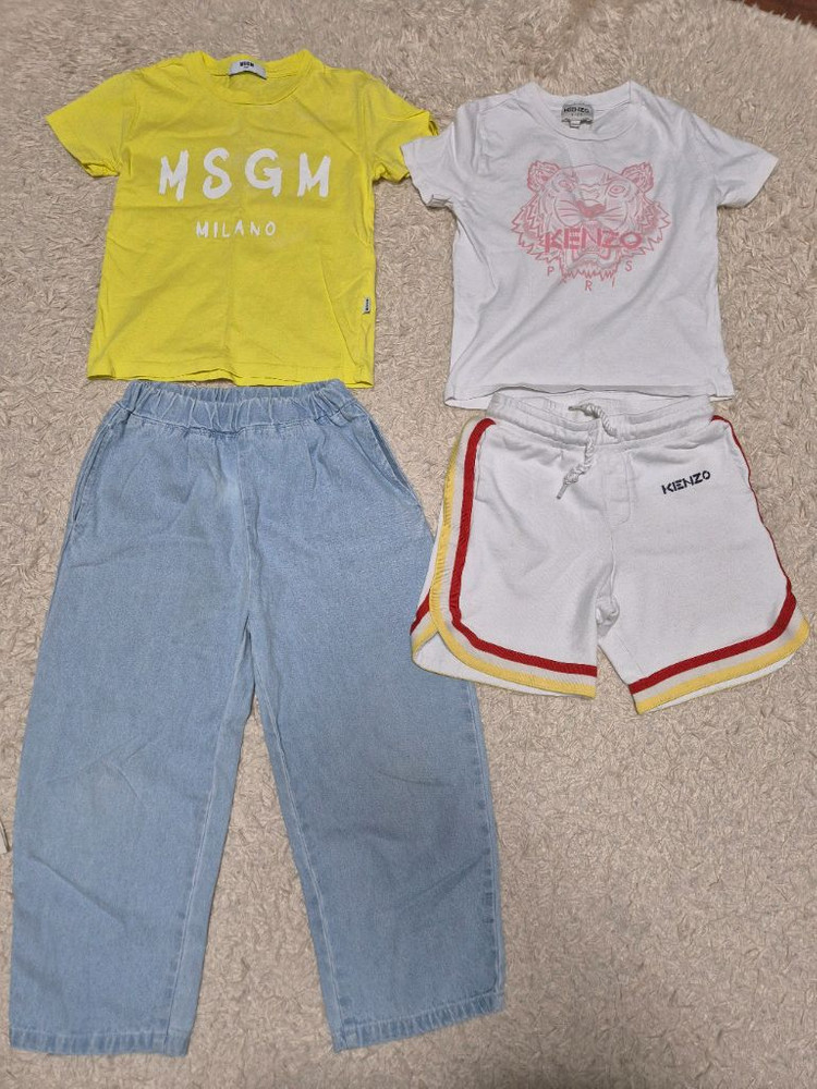 겐조키즈,MSGM 키즈, 리미떼두두 원피스. 베베드피노등 120사이즈 일괄 이미지