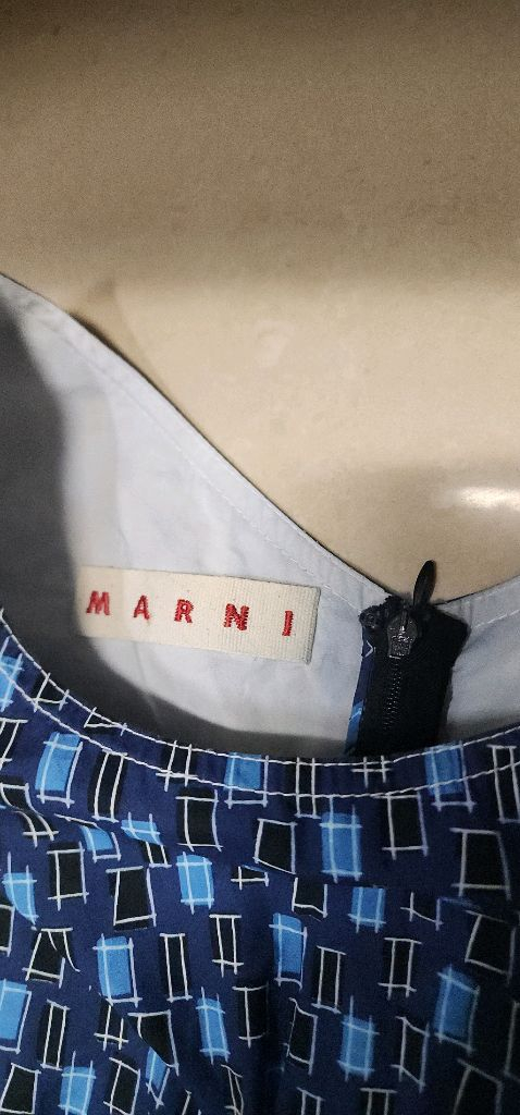 마르니 MARNI 민소매 롱원피스 42 이미지