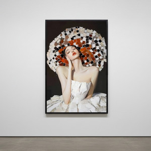 그림 액자 팝아트 인테리어소품 감정의 화관 여성 인물그림 모던 감성 갤러리풍 거실 인테리어 아트 포스터 대형 액자 이미지