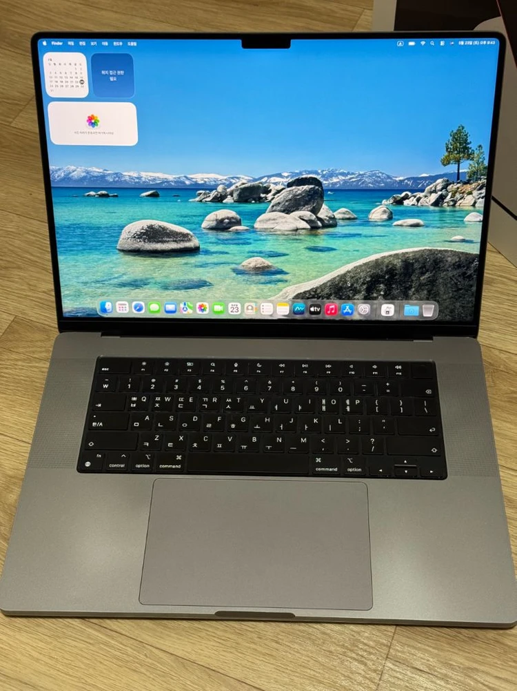 맥북프로 16인치M1 매모리16 SSD 512 - 안심되는 중고거래