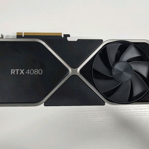 엔비디아 RTX 4080 파운더스 에디션 (FE) 이미지
