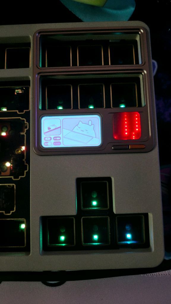 QK80mk2 커스텀키보드 컬러 밀크티 이미지
