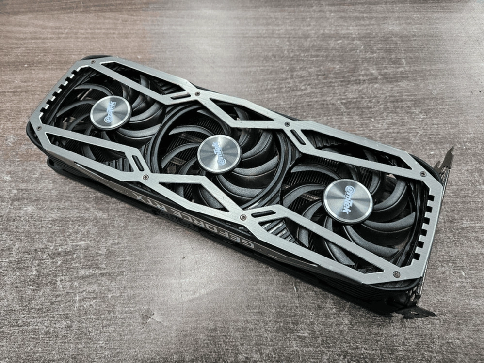 이엠텍 RTX 3060 Ti 그래픽카드 블랙에디션 이미지