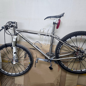 세븐 솔라골드 티타늄 풀서스펜션 MTB 산악 자전거 이미지