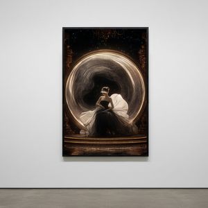 그림 액자 팝아트 인테리어소품 영원의 무대 신비로운 우아한 여인그림 대형 거실인테리어 모던아트 예술작품 프리미엄 아 이미지