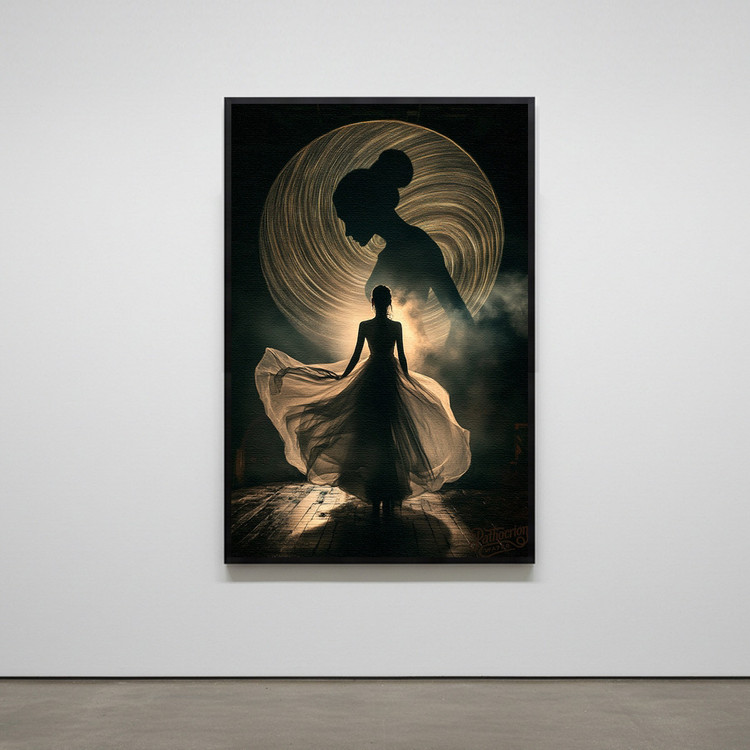 내면의 달 그림 액자 팝아트 인테리어소품 여성그림 인물화 모던아트 거실액자 갤러리 캔버스 대형 고급 인테리어 홈데코 이미지