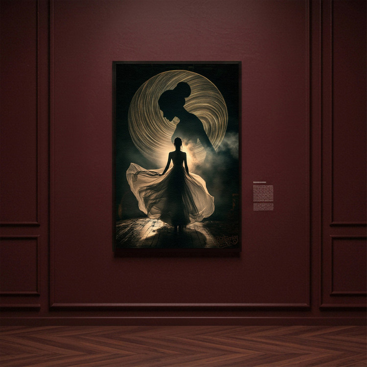 내면의 달 그림 액자 팝아트 인테리어소품 여성그림 인물화 모던아트 거실액자 갤러리 캔버스 대형 고급 인테리어 홈데코 이미지