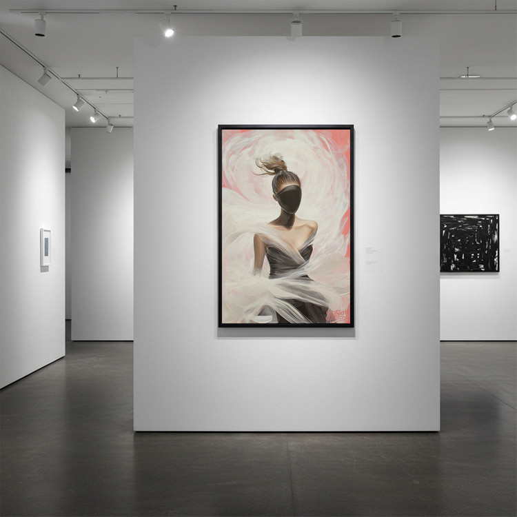 감정 없는 감정 그림 액자 팝아트 인테리어소품 갤러리 인물그림 인물액자 모던아트 대형 거실 침실 카페 오피스 홈 인 이미지