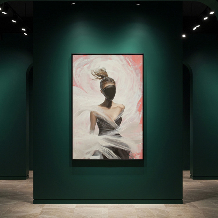 감정 없는 감정 그림 액자 팝아트 인테리어소품 갤러리 인물그림 인물액자 모던아트 대형 거실 침실 카페 오피스 홈 인 이미지