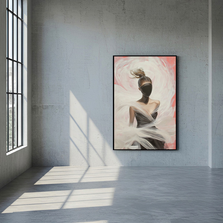 감정 없는 감정 그림 액자 팝아트 인테리어소품 갤러리 인물그림 인물액자 모던아트 대형 거실 침실 카페 오피스 홈 인 이미지