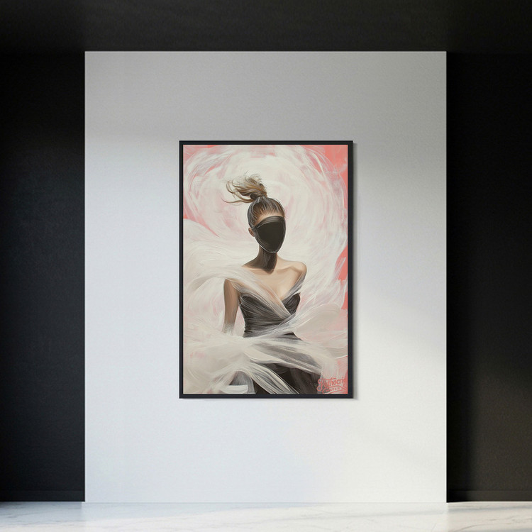 감정 없는 감정 그림 액자 팝아트 인테리어소품 갤러리 인물그림 인물액자 모던아트 대형 거실 침실 카페 오피스 홈 인 이미지