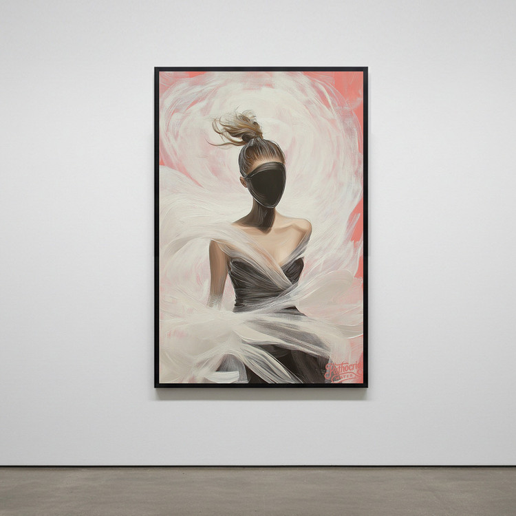 감정 없는 감정 그림 액자 팝아트 인테리어소품 갤러리 인물그림 인물액자 모던아트 대형 거실 침실 카페 오피스 홈 인 이미지
