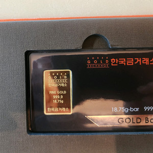 5돈 한국금거래소 골드바 이미지