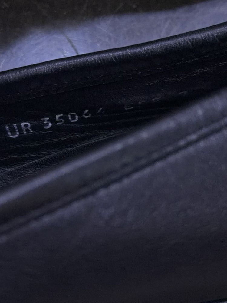 페라가모 간치니 비트 로퍼 블랙 구두 260 이미지